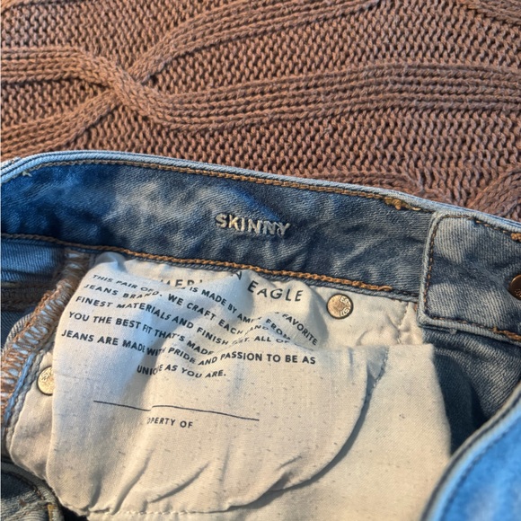 American Eagle Outfitters Women's Blue Jeans - Picture 3 of 5